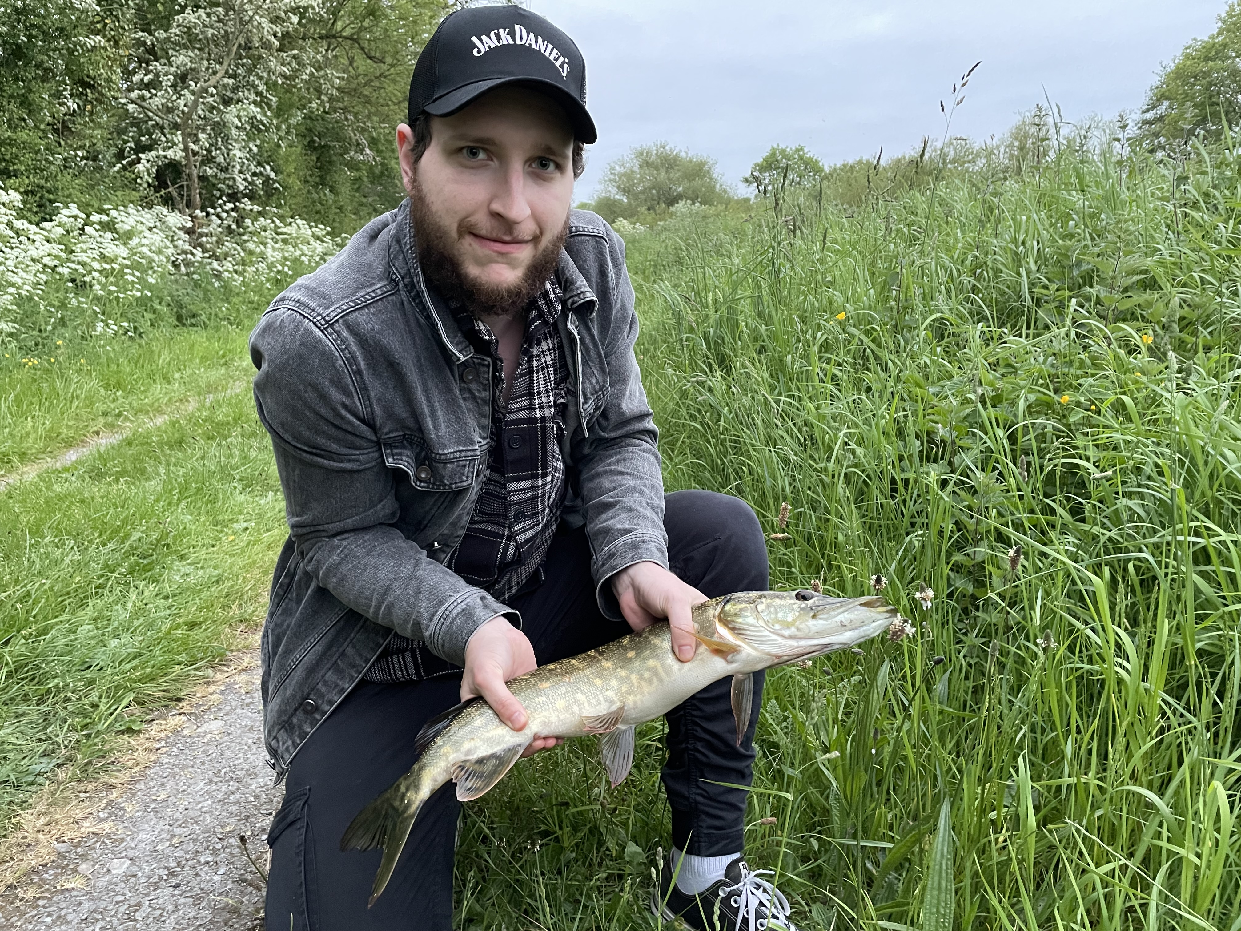 Pike — Canal path